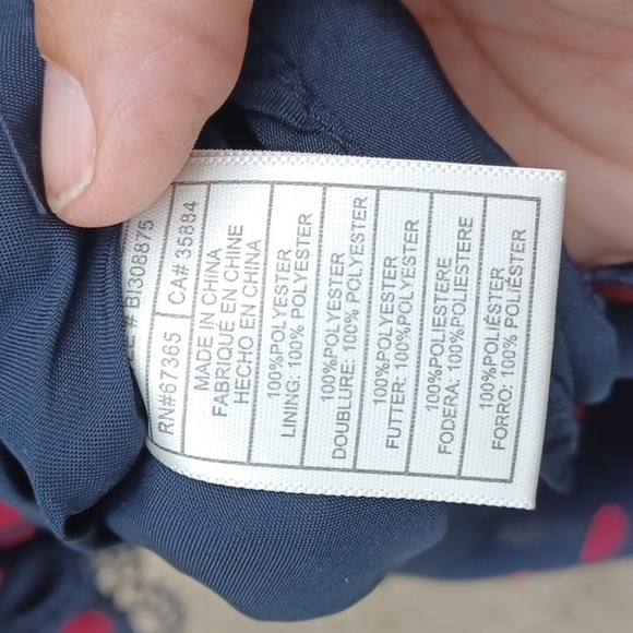 BB Dakota Dress 8 Black Red Polka Dot Lace V Ruffled, Pin Up Gothic Punk Cosplay - Picture 11 of 11